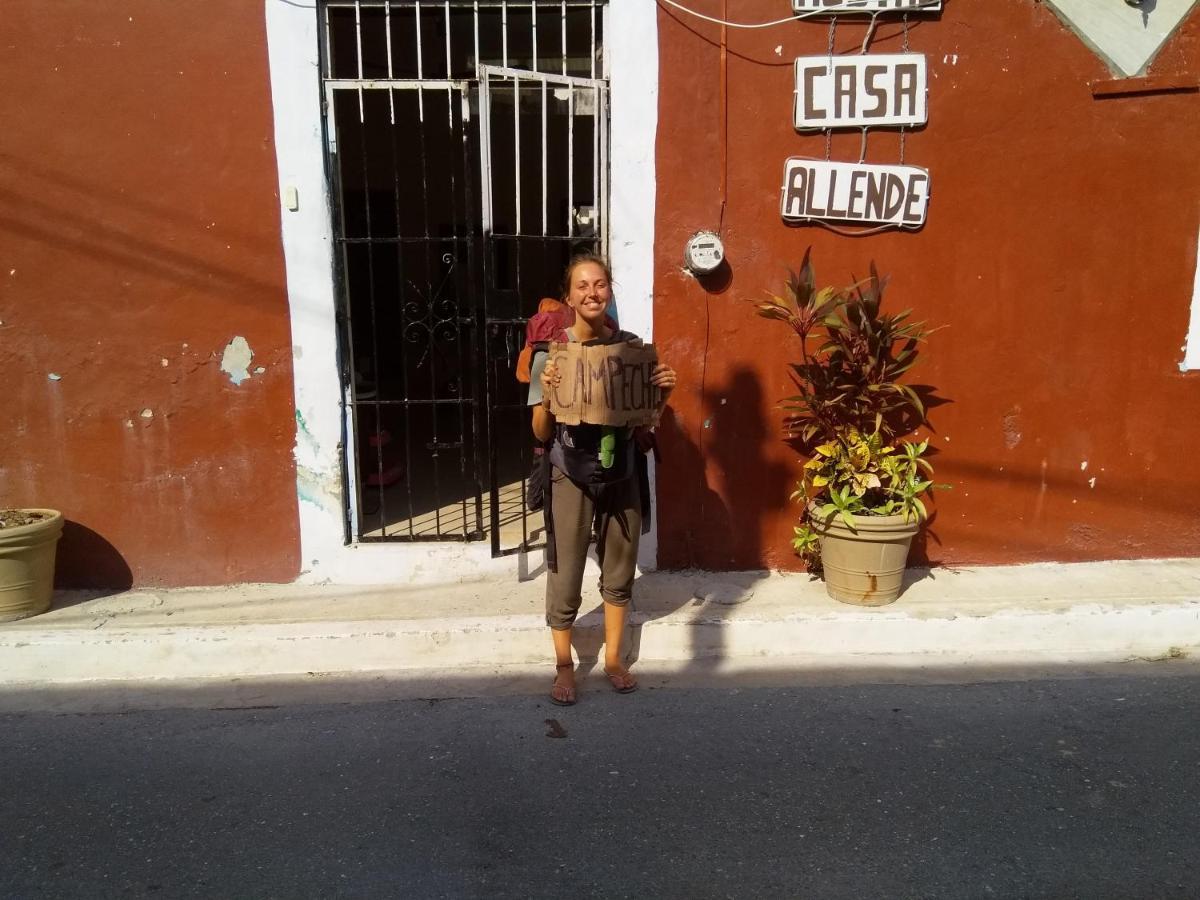 Cuartos Y Hostal Jaqueline Campeche Dış mekan fotoğraf